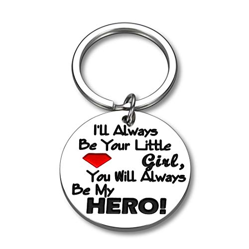 2 PC DADDY'S LITTLE GIRL FATHER DAUGHTER HERO KEY RING CHAIN PENDANT SET #KC59 2 PC DADDY'S LITTLE GIRL FATHER DAUGHTER HERO KEY RING CHAIN PENDANT SET #KC59